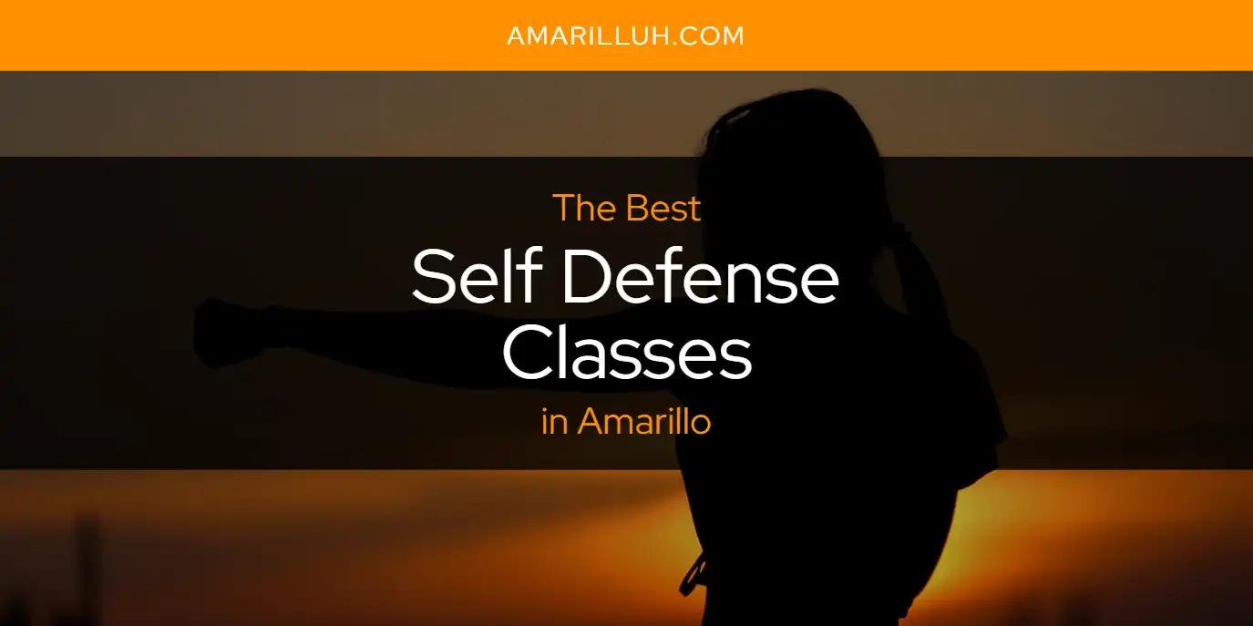 The Absolute Best Self Defense Classes in Amarillo  [Updated 2024]