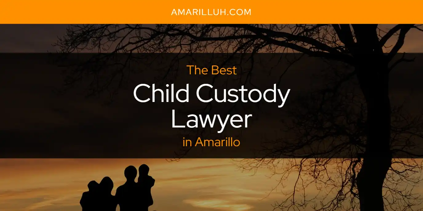 The Absolute Best Child Custody Lawyer in Amarillo  [Updated 2025]
