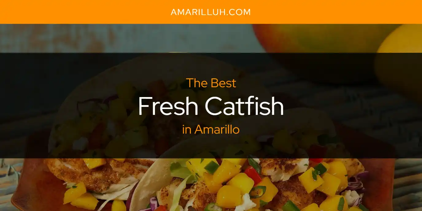 The Absolute Best Fresh Catfish in Amarillo  [Updated 2025]
